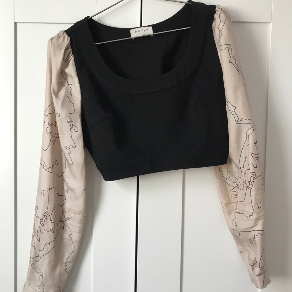 Harlyn silk sleeved shirt size small